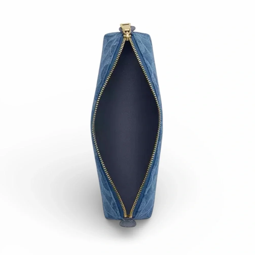 Coach Pencil Case in Signature Denim